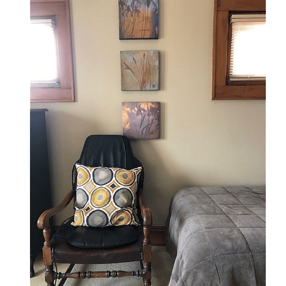 Leather Chair In Bedroom #2