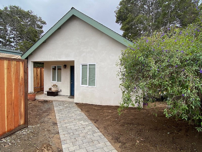 Front of rental unit