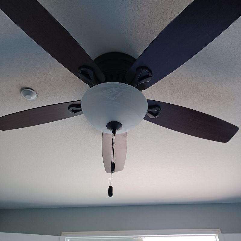 ceiling fans in living room and both bedrooms (as well as newer HVAC system) for your comfort!