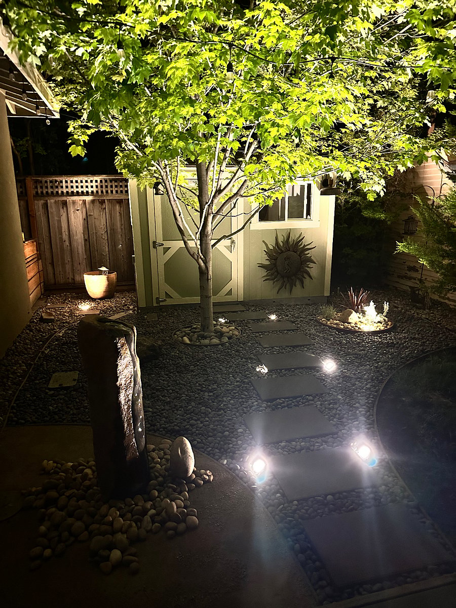Shared yard