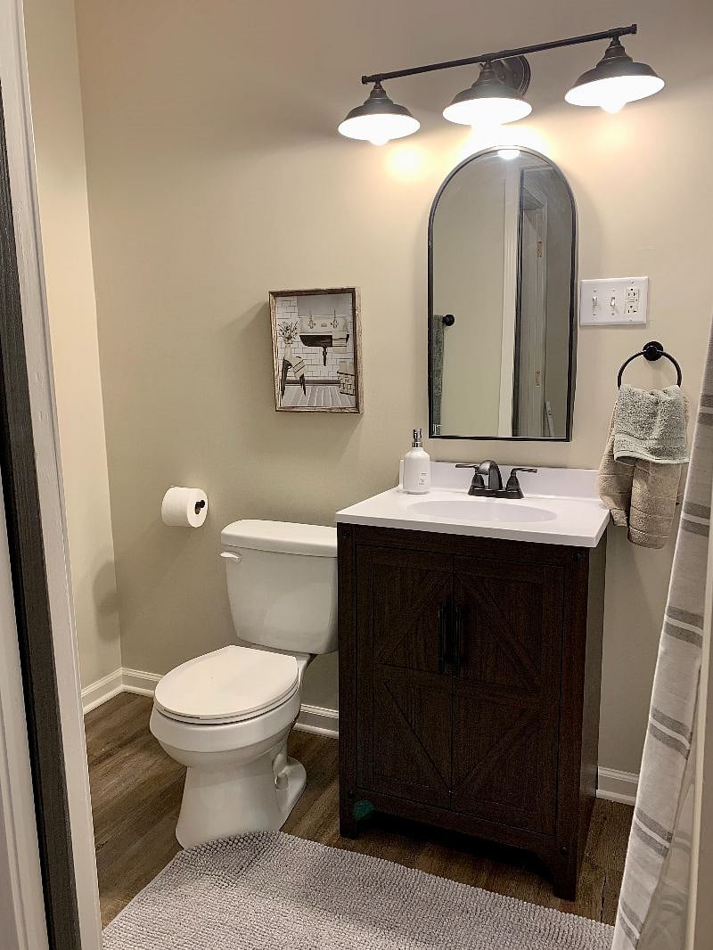 Master attached bathroom (shower only)
