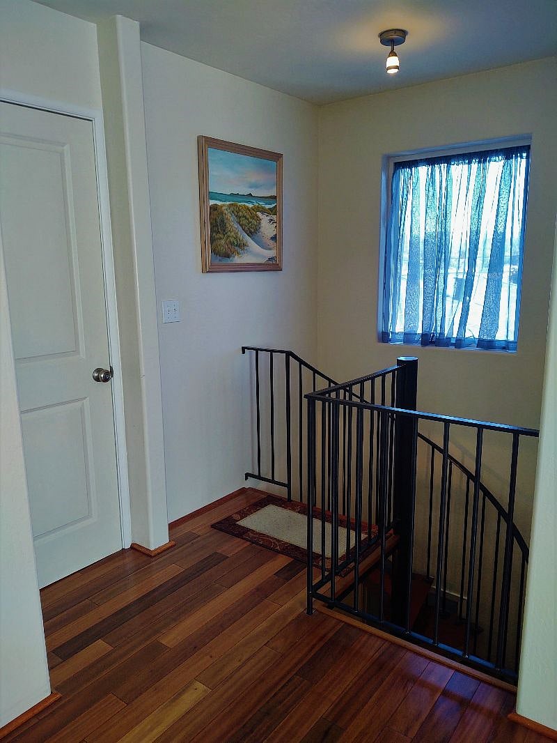Stairs to laundry