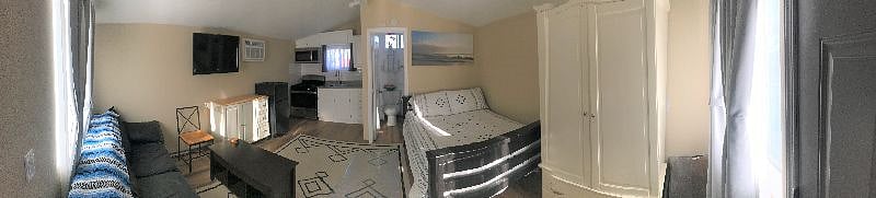 Panoramic of the studio