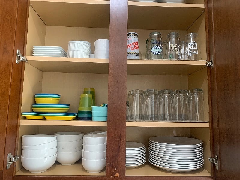 Brand new dishes.  Also have kids dishes in case your littles are joining your trip.