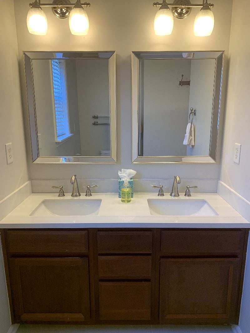 Master Ensuite Bath - Dual sinks