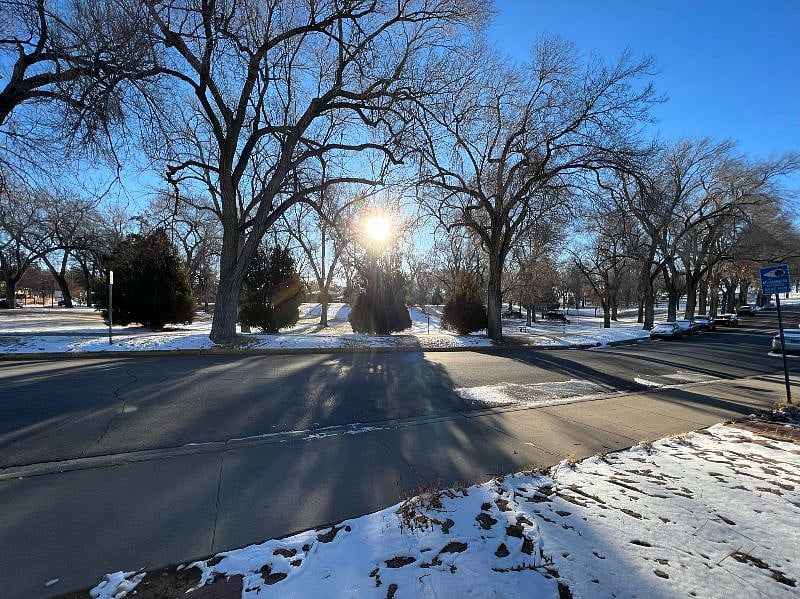 Roosevelt Park in Winter (directly across the street)
