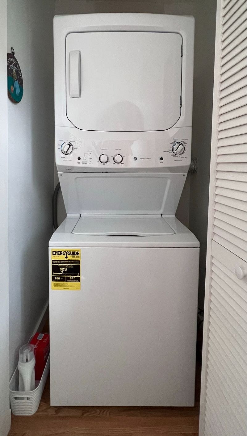 In-Unit newer Washing Machine & Dryer!  Works great, large capacity