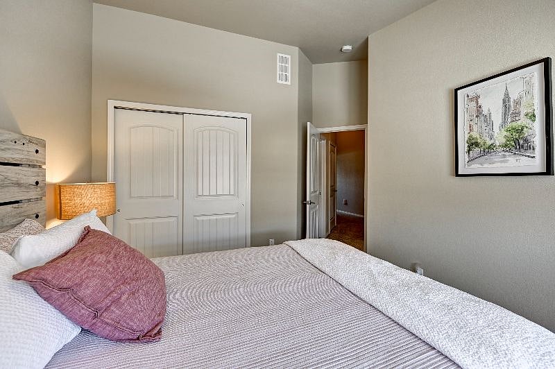 sizable closets in 2nd bedroom