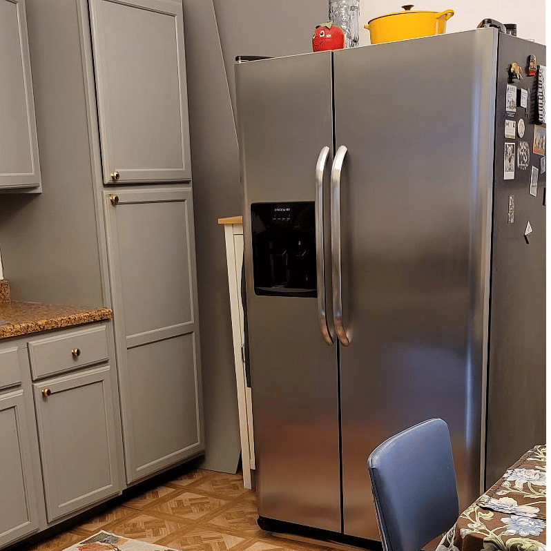 New stainless steel appliances