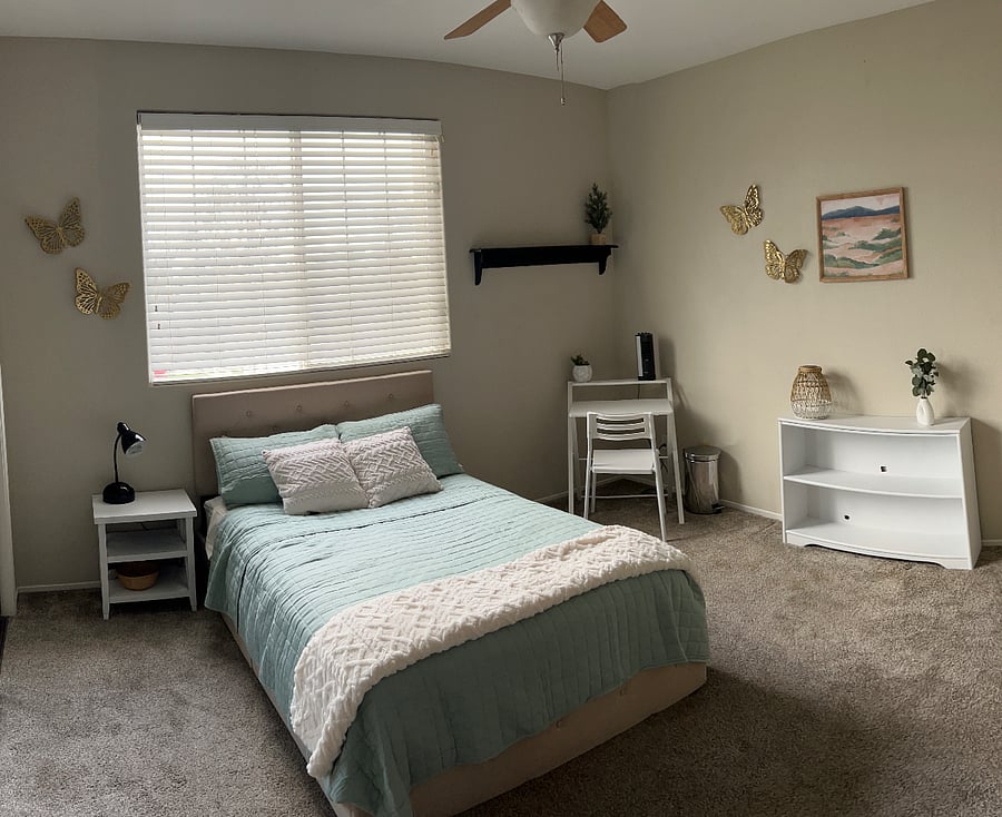 4 drawers under this bed as well.