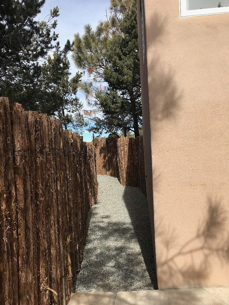 walkway from parking to entrance