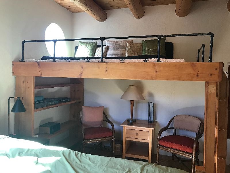 loft and sitting area