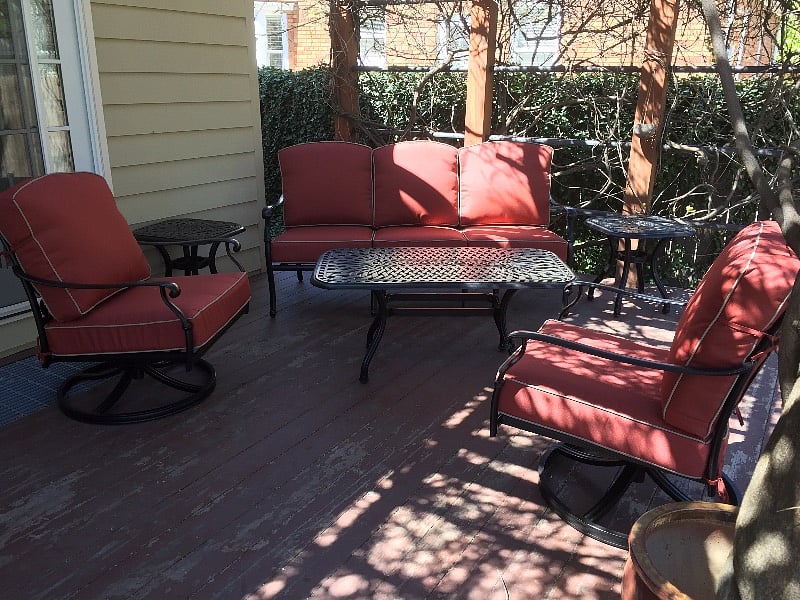 Patio furniture