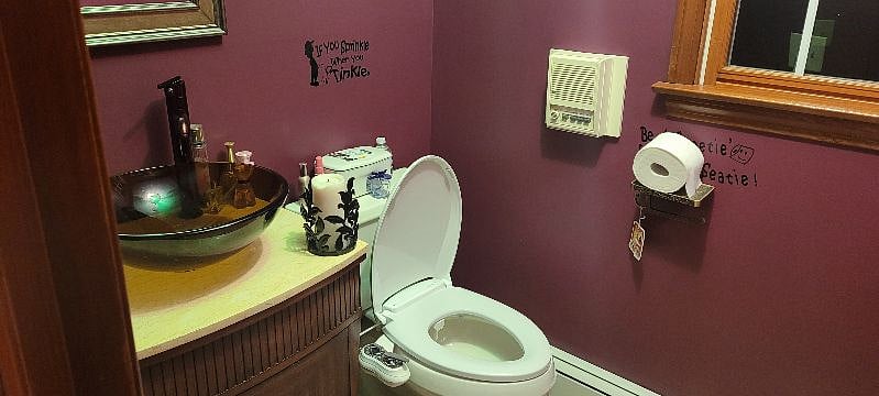 Half Toilet