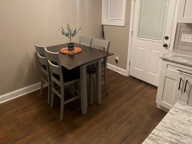 Kitchen dining area