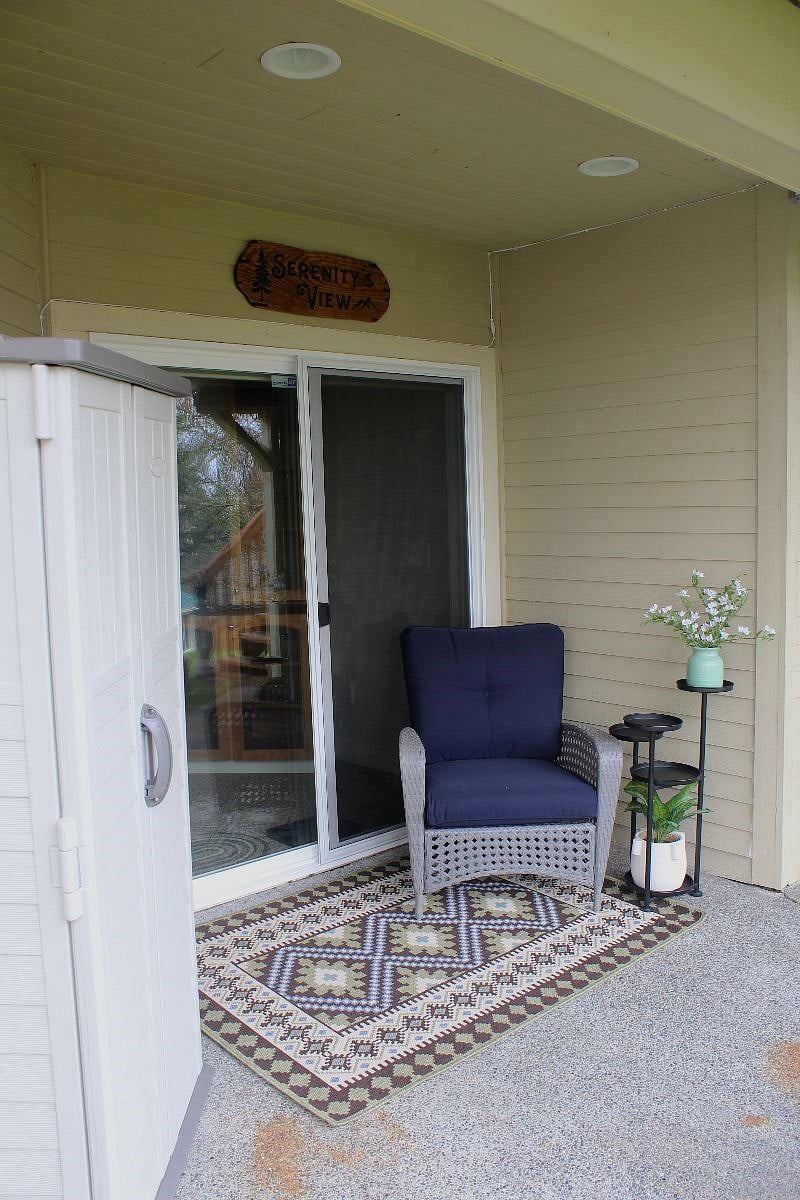 Private Patio & Storage