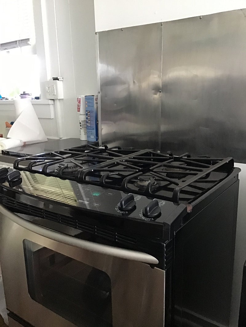 4 burner gas stove and oven