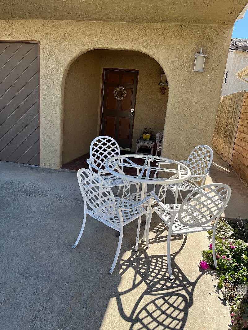 Front patio