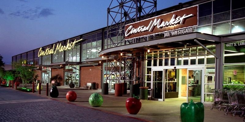 Central Market is a wonderful, local market! Fresh, delicious and have regular live music and dancing (for also being a grocery store this is a pretty sweet spot to hang out.)