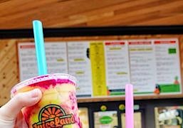 Juiceland is a favorite of mine! There is one down the road on Westgate and they are literally all over the city. Great quinoa bowls and snacks too!