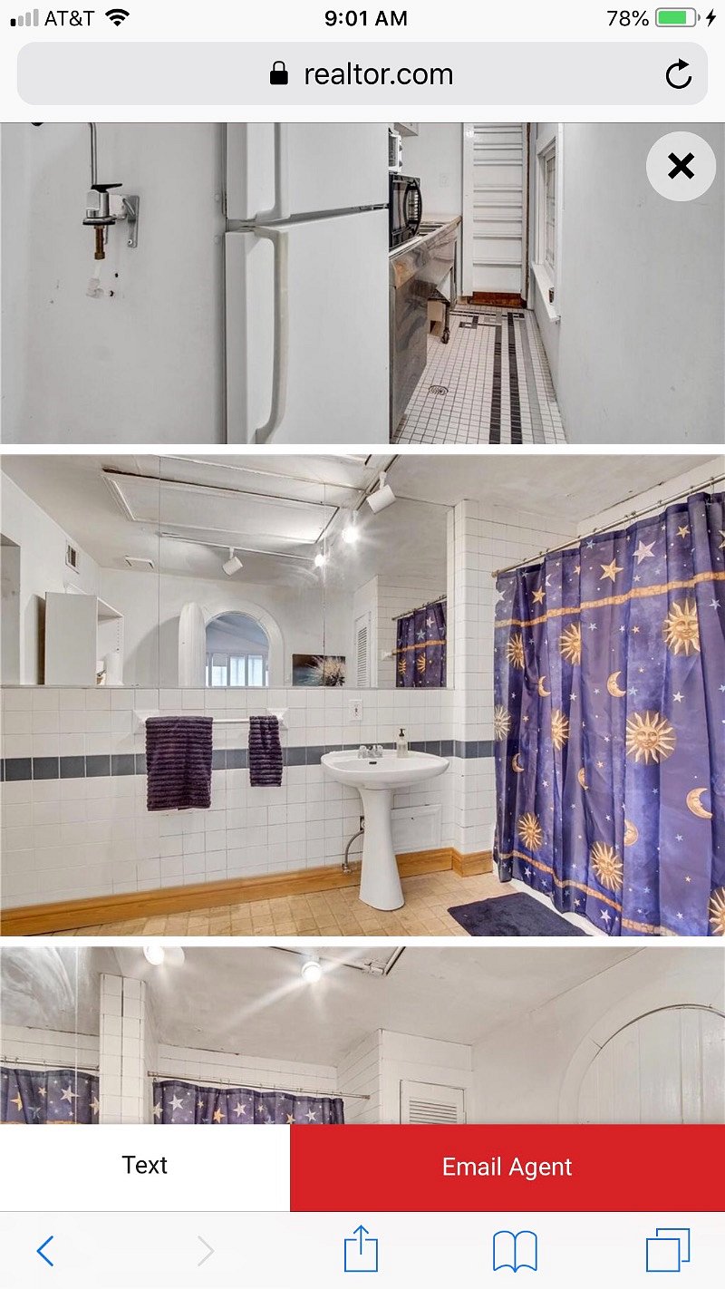 Upstairs bathroom
