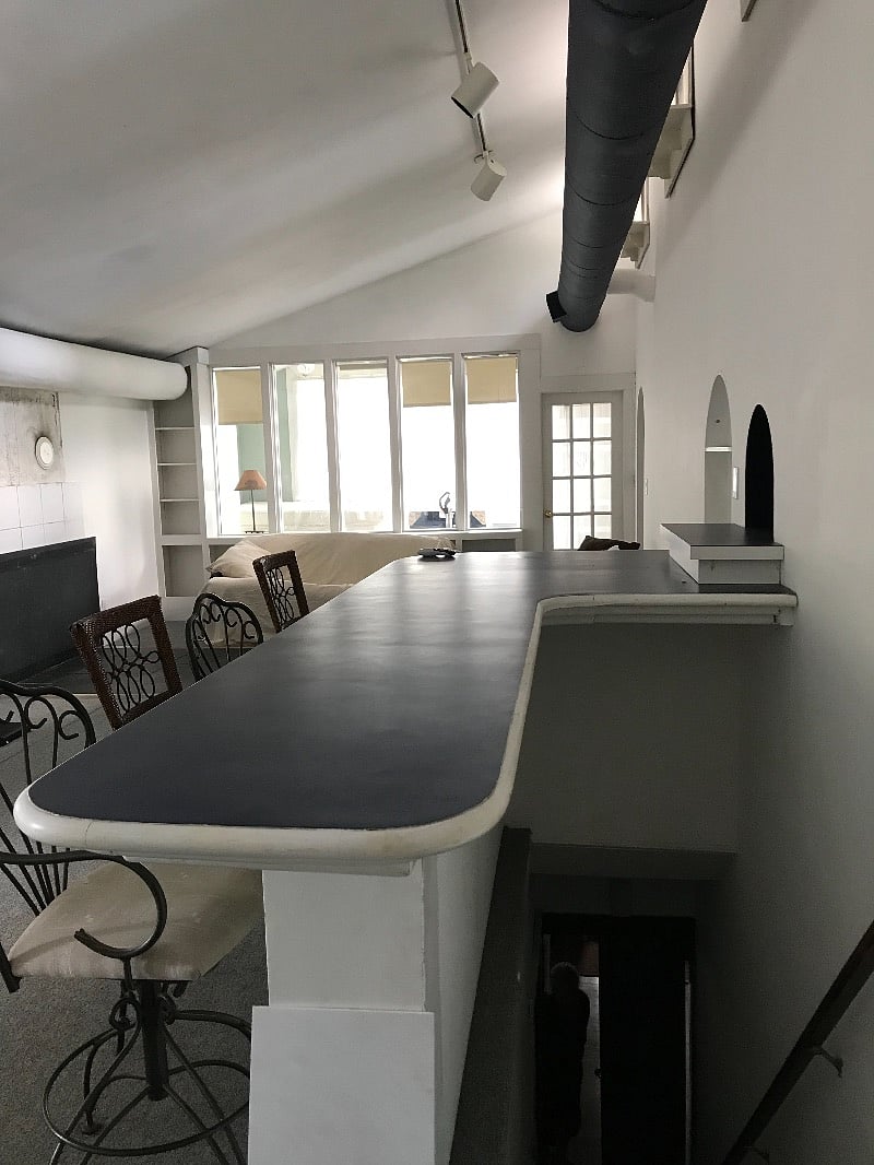 Upstairs living room