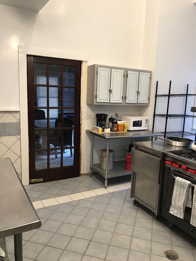 Downstairs kitchen