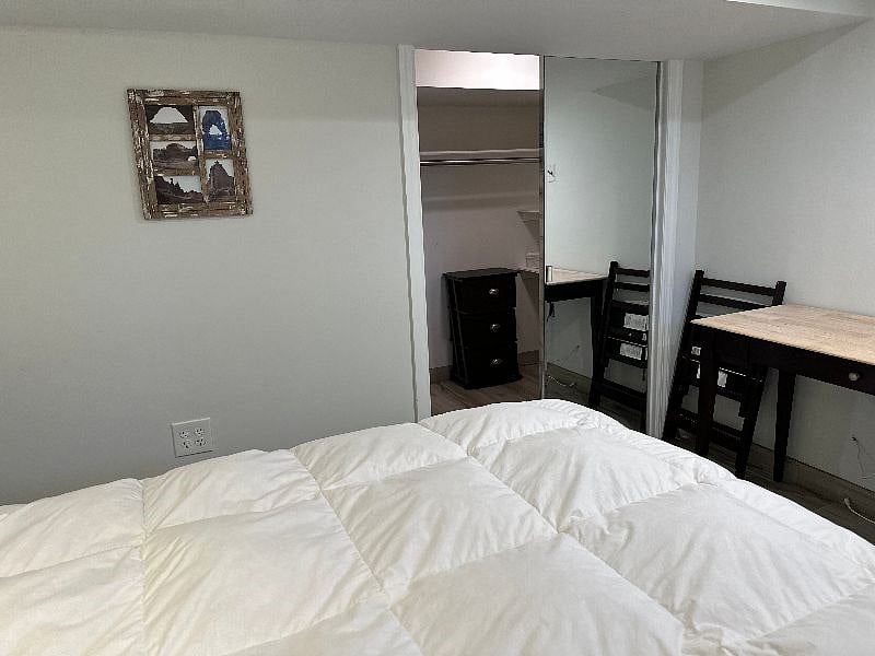 Roomy Walk-In Closet