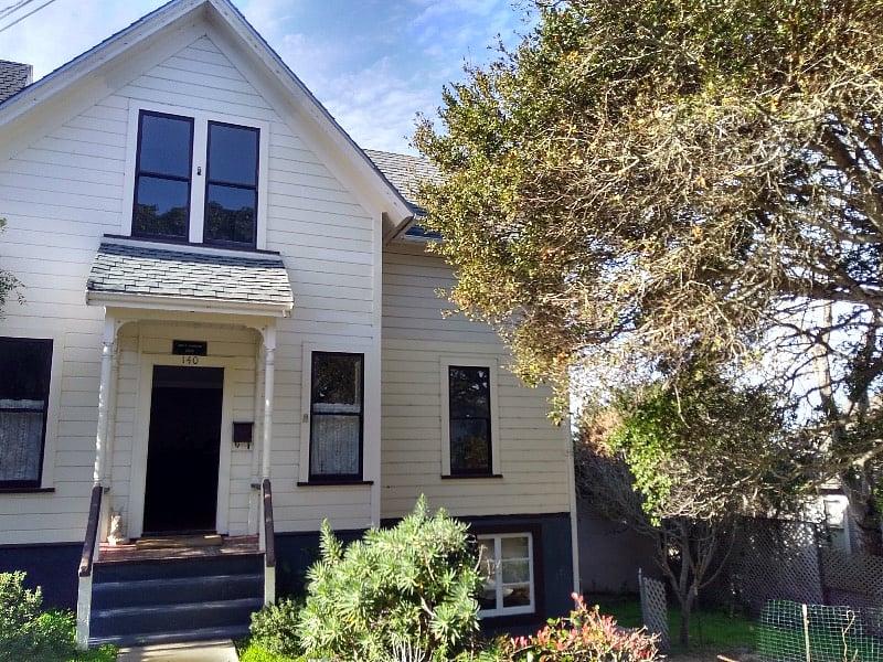 Front of the house