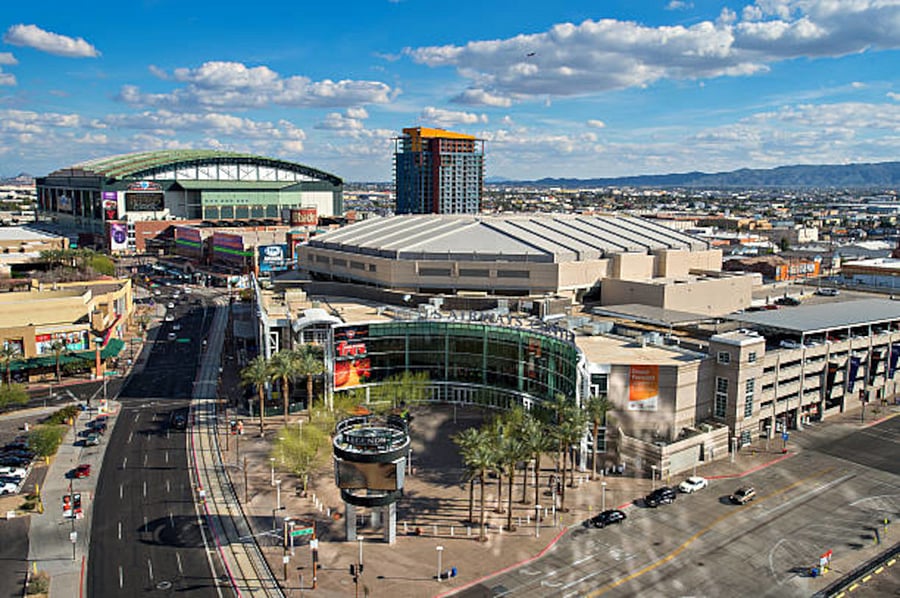 We're located just a short distance from downtown Phoenix. You can use light rail, bike, Uber or Waymo to get to the Diamondbacks, Suns, concerts and events in a few minutes.