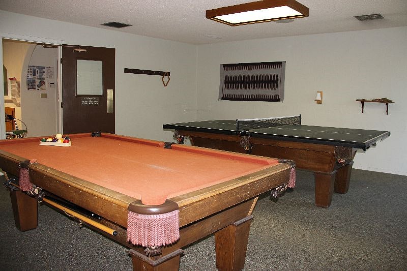 table-tennis/billiards room