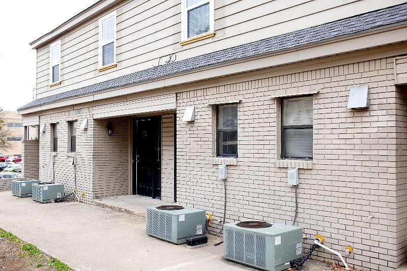 Private entrance for each unit