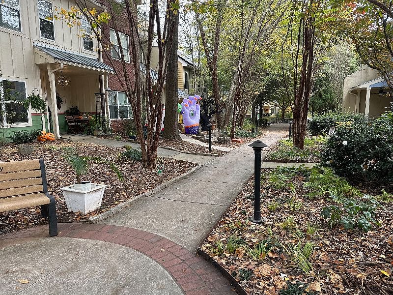 Front of the house entrance