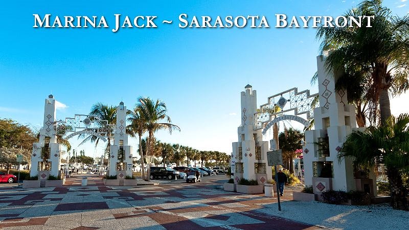 6 minutes driving time straight run to the bayfront, or a bike ride. Bayfront Park is home to OLearys tiki bar very casual and fun.. Marina jacks more upscale dining - the marina has cruises for party or for dinner and not far is fishing boats that you can join or charter .
