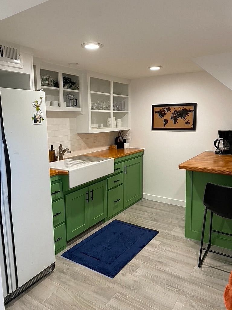 We're happy to send you a list of what's included in the kitchen