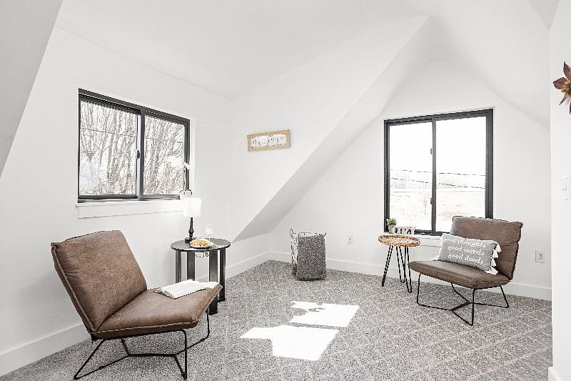 Loft with Indy skyline