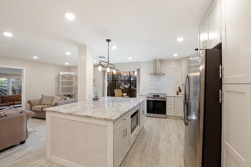 Beautiful kitchen living area