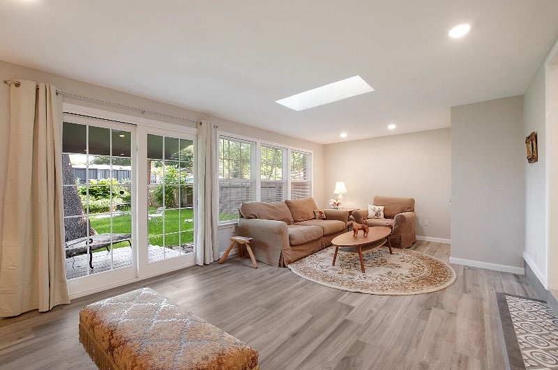 Sunroom: second large living area