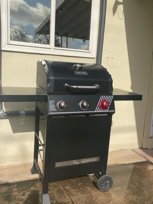 New outdoor BBQ