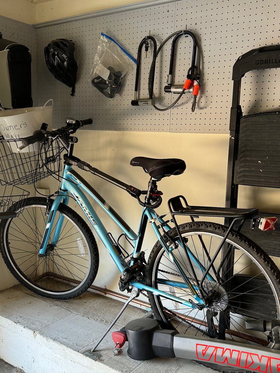 Bike is available to ride the American River Bike Path.