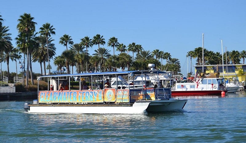 Take the Clearwater Ferry from downtown Dunedin to Famous Clearwater Beach for the day.
