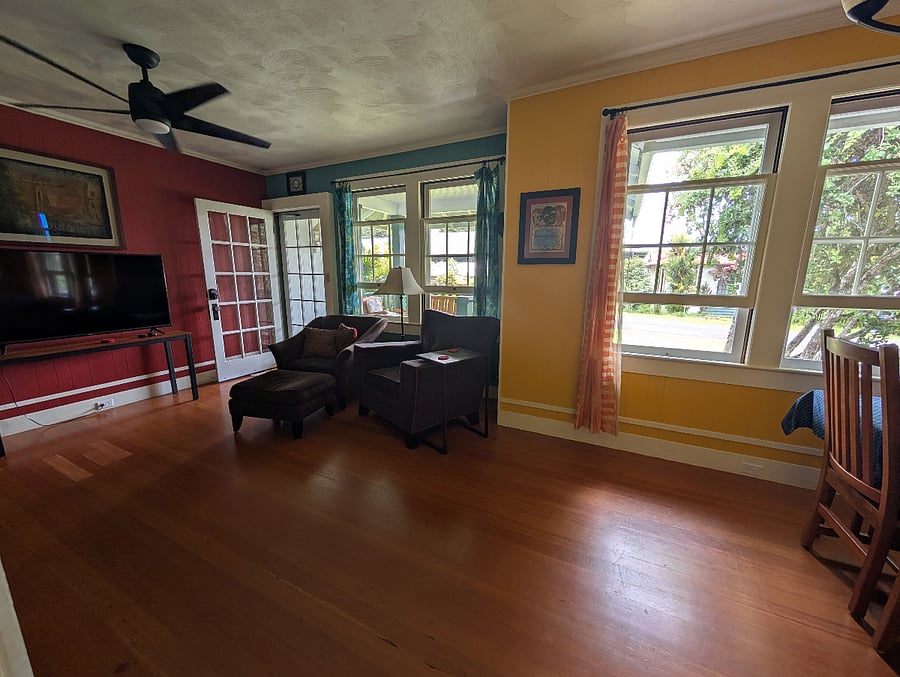 Living room from kitchen