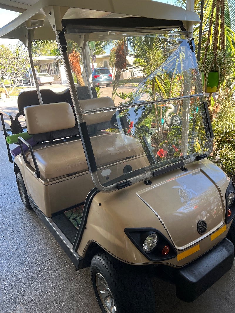 golf cart included