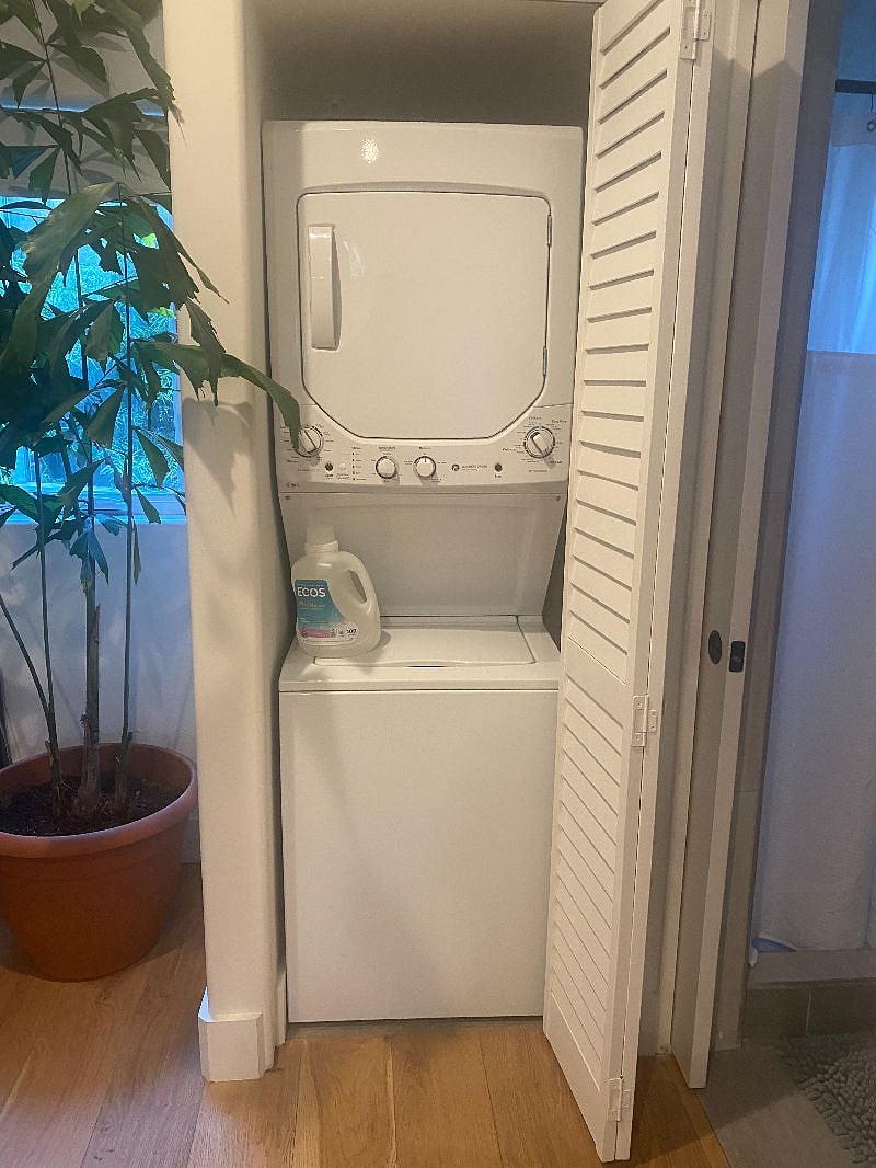 Washer and dryer