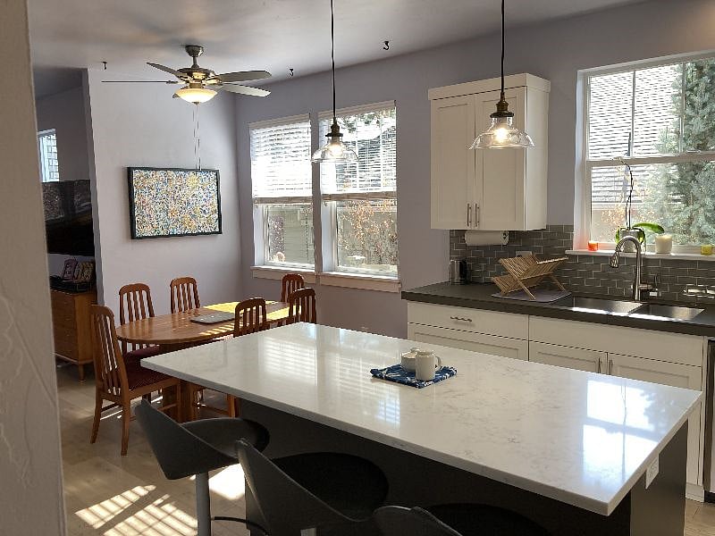 gourmet kitchen shared with owner