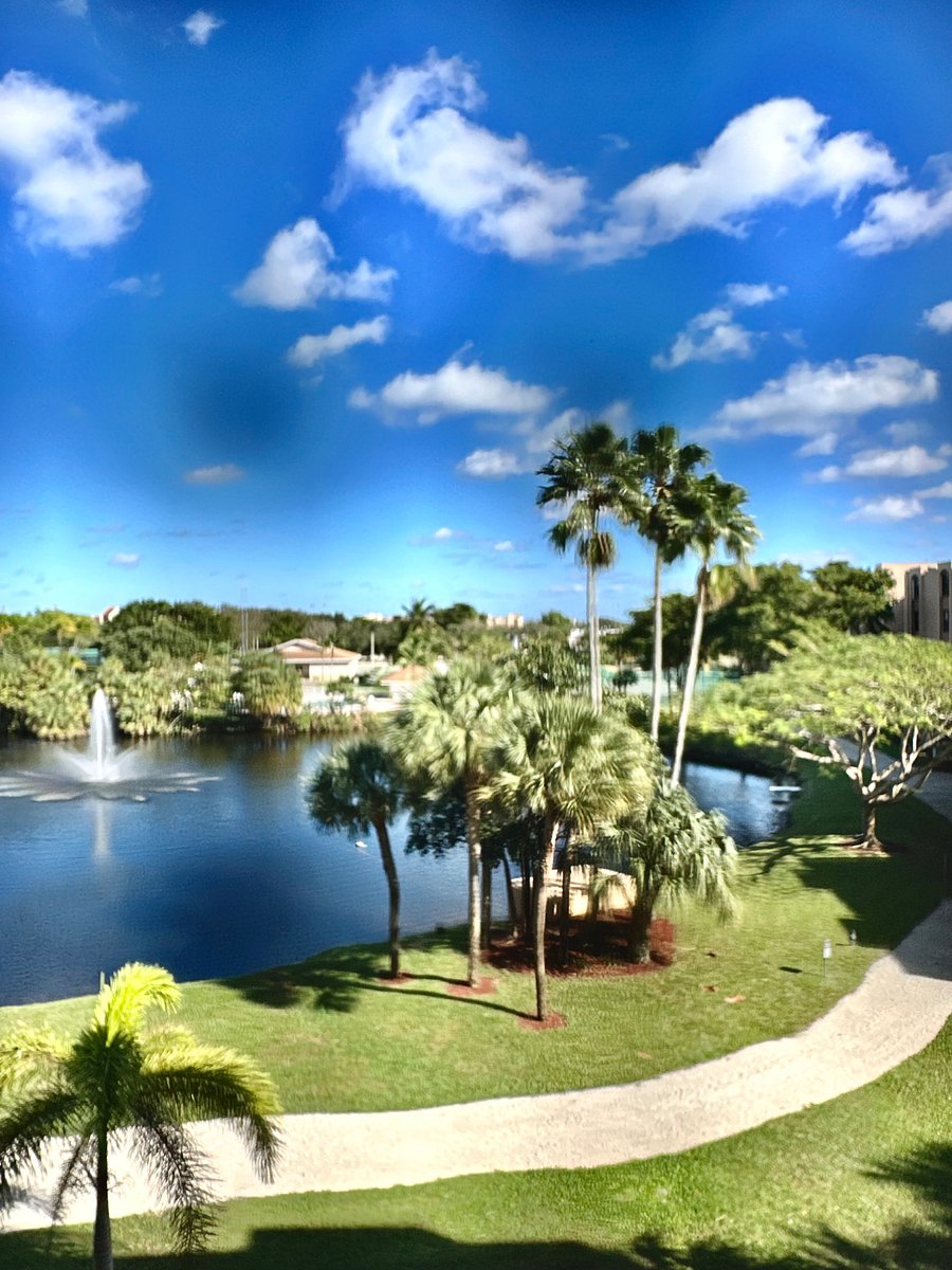 Lake on property