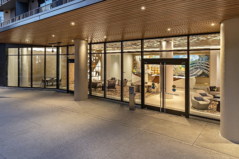Building entry.