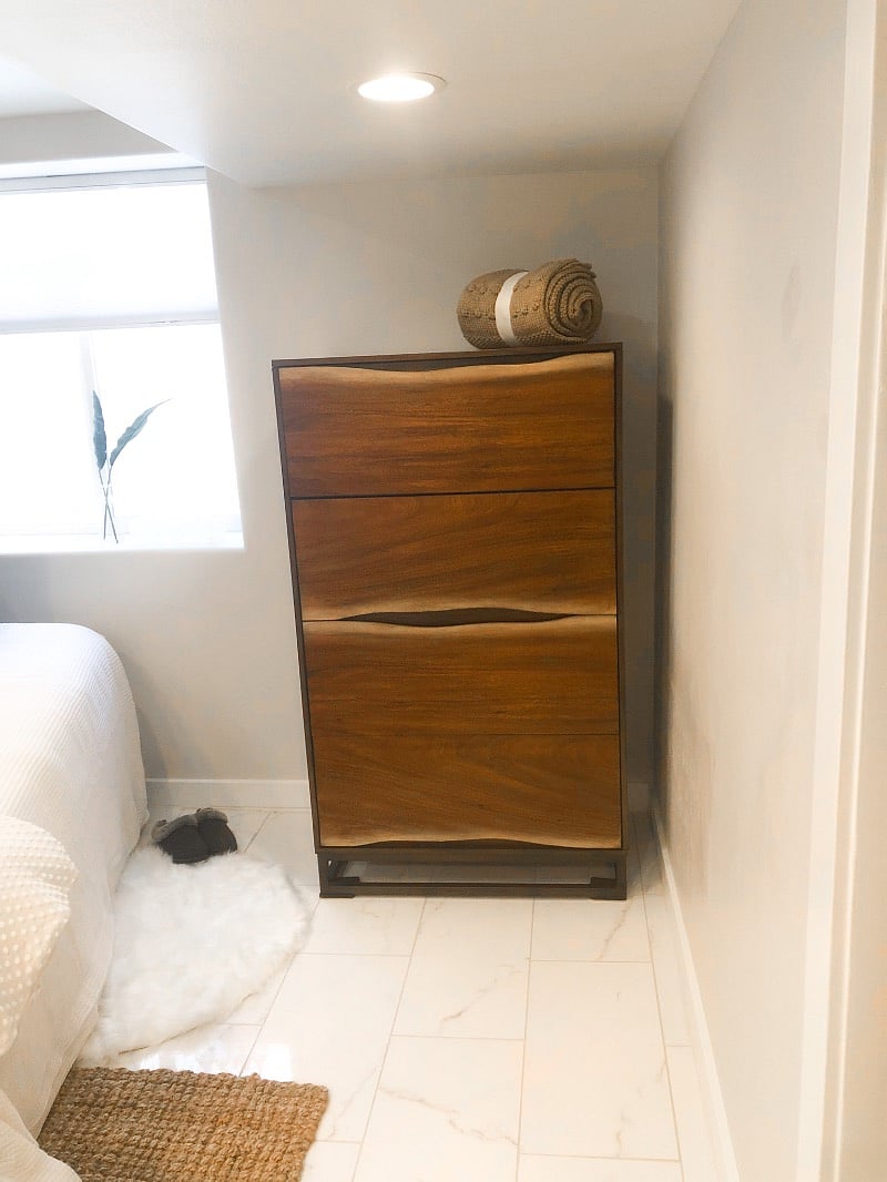 Deep dish one-of-a kind artisan dresser.