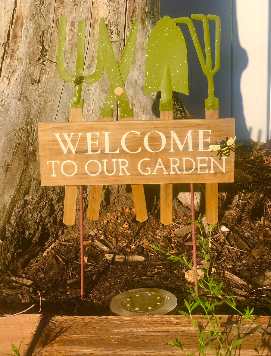 Got a green thumb? You're welcome to use the large gardening plot to right of grill (pictured above).