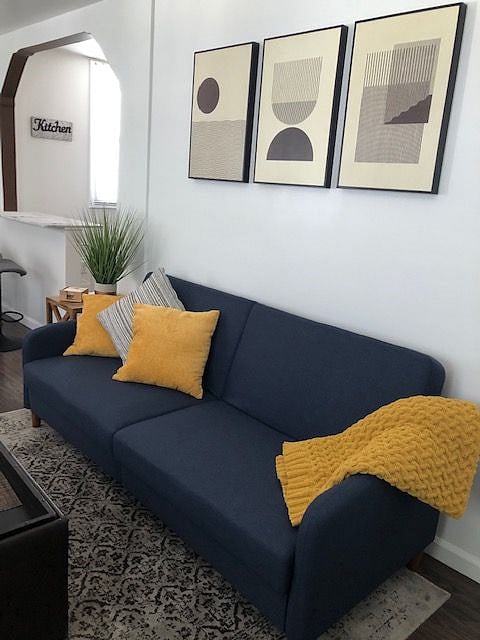 Living Room Futon Sleeper